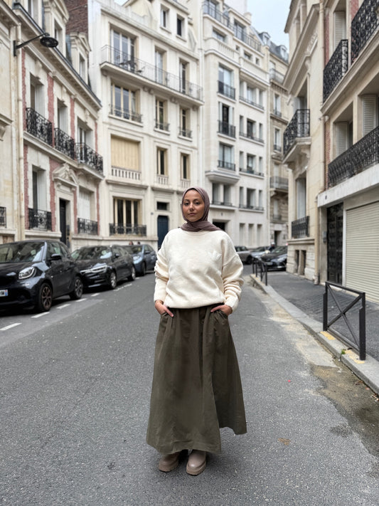 Jupe Oliva - Automnal