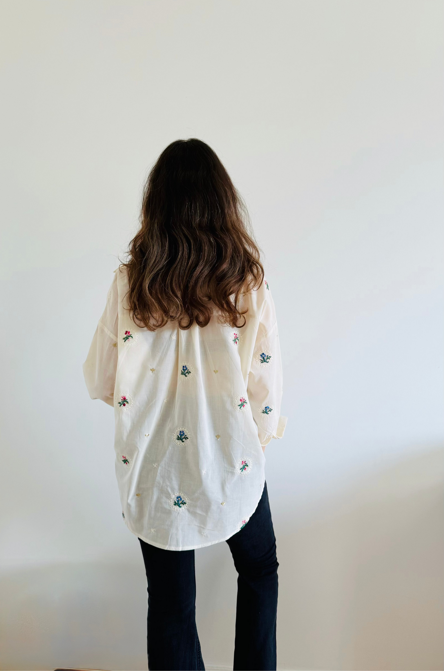 Chemise Yasmine – Broderie florale