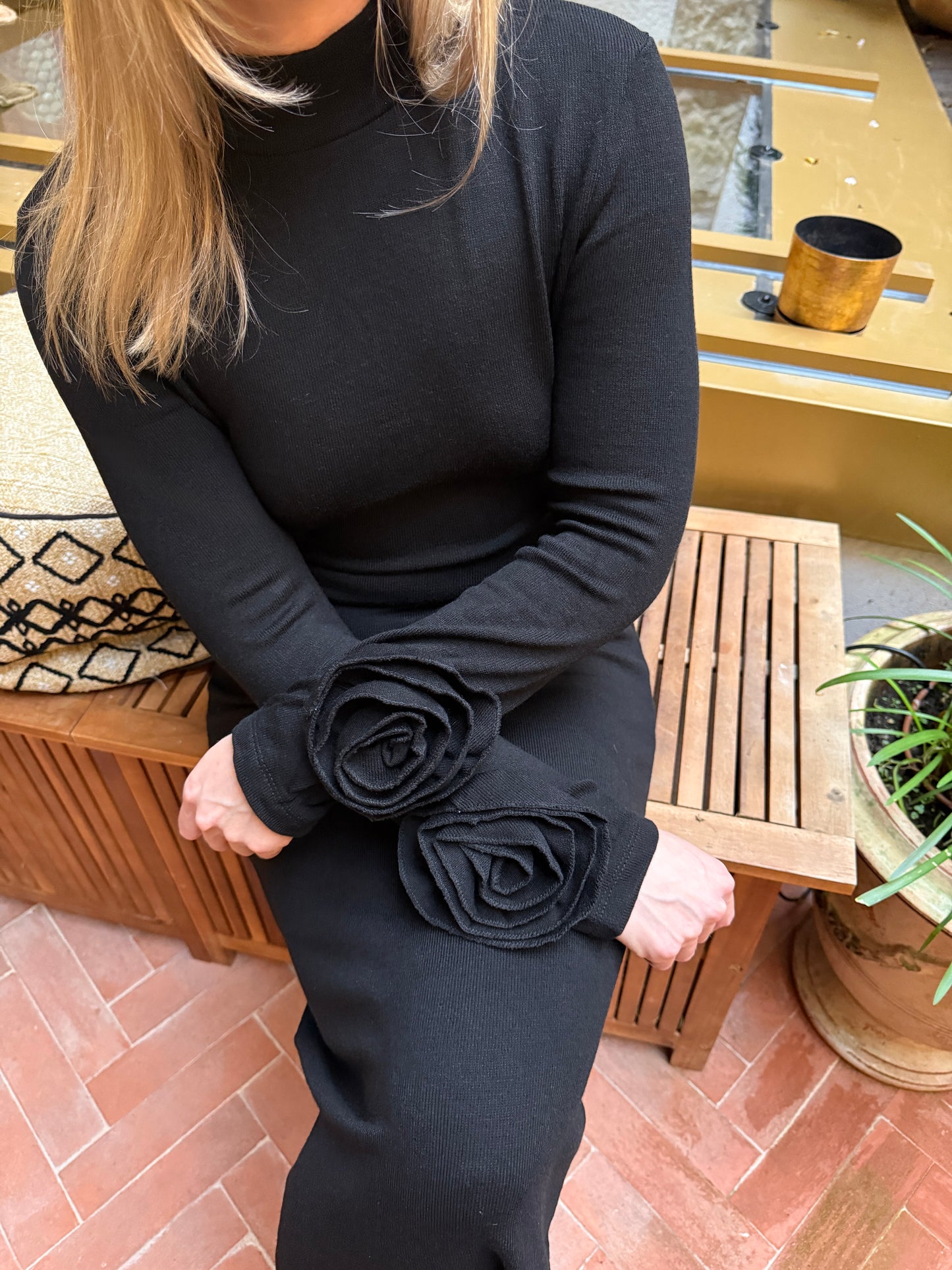 Robe Élégance Noire Maysa