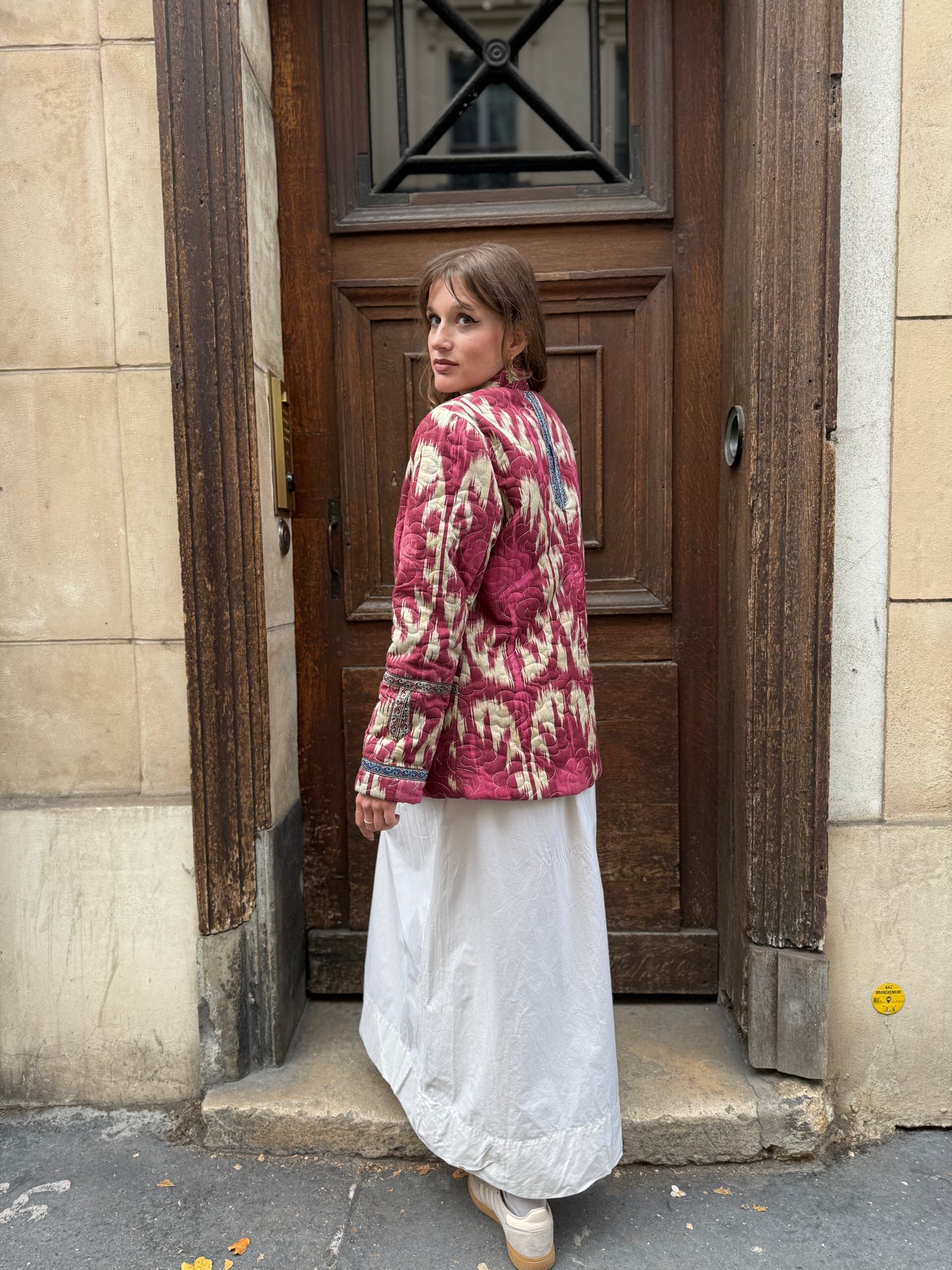 Manteau Ikat en coton