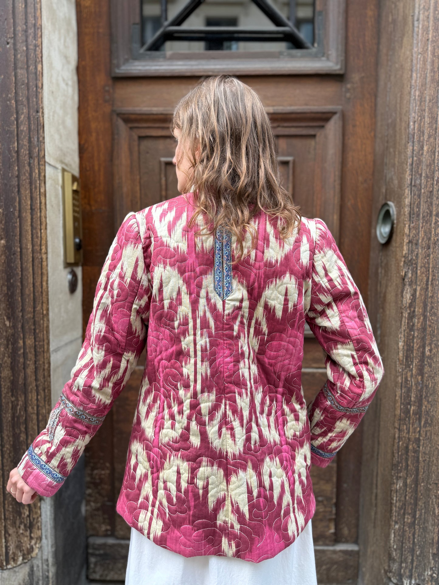Manteau Ikat en coton