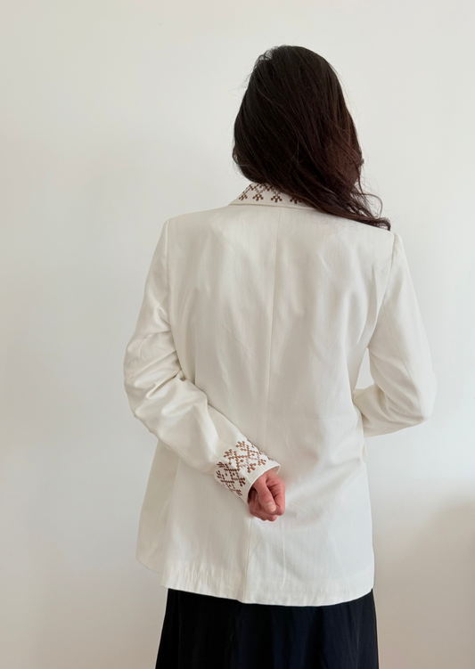 Blazer Elna – Broderie fine