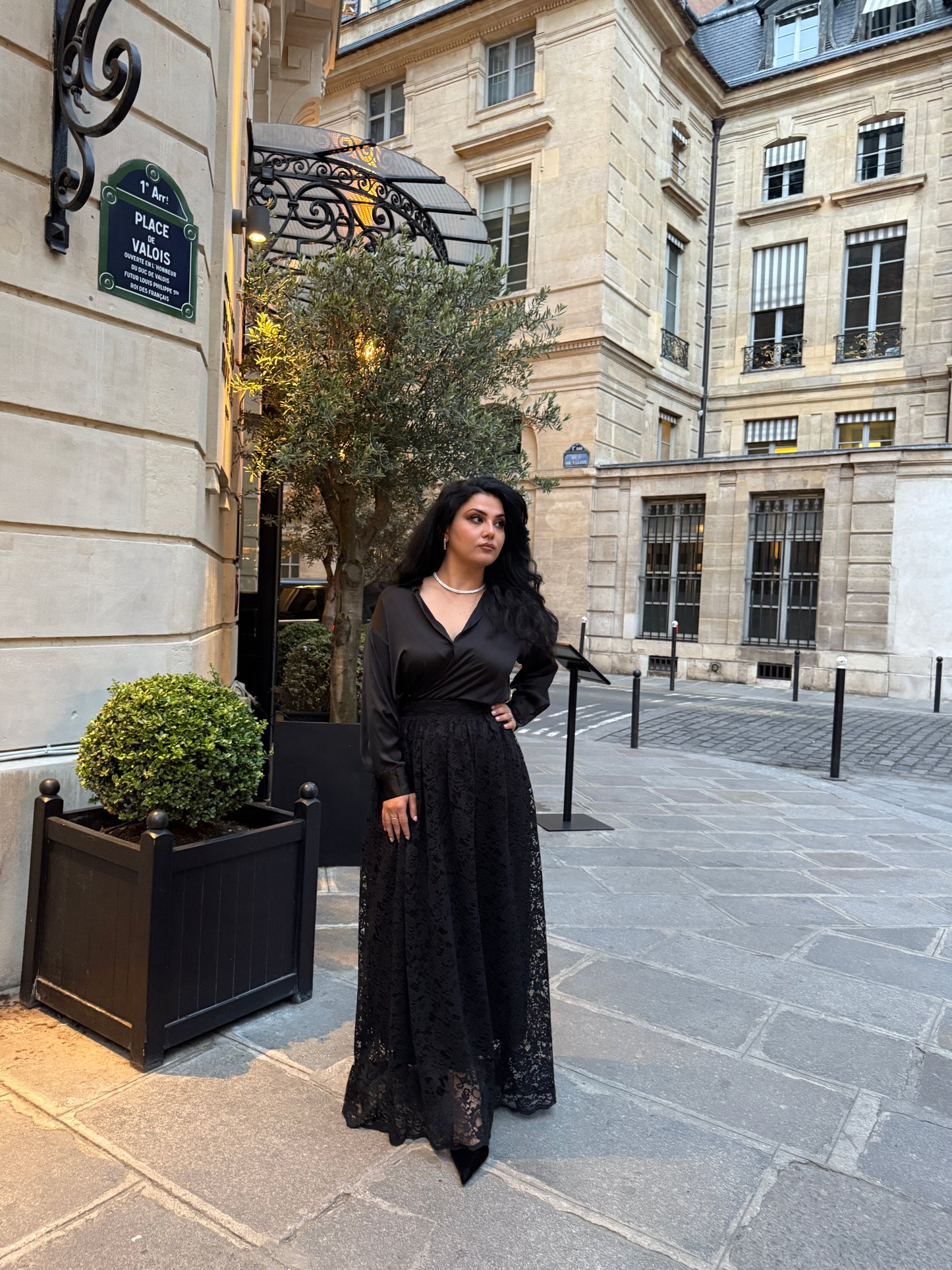 Jupe Esmée – Dentelle noire