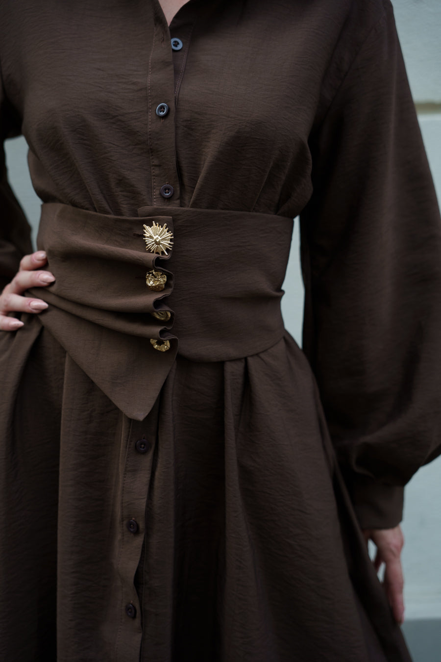 Robe Soren — Chocolat