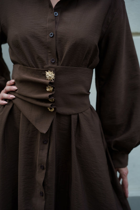 Robe Soren — Chocolat