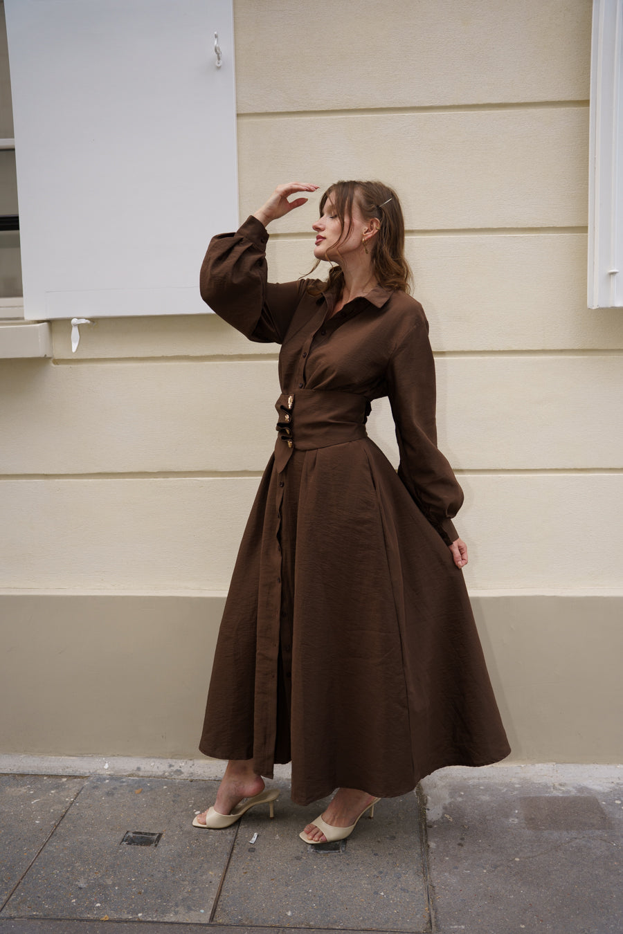 Robe Soren — Chocolat