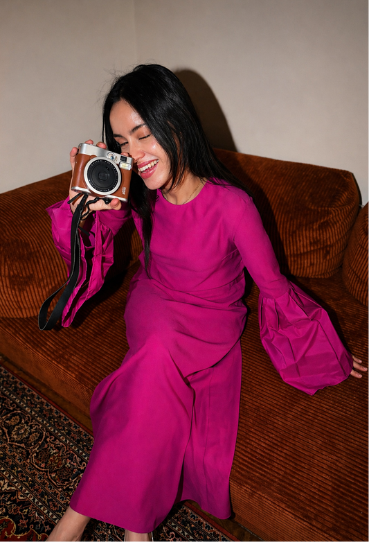 Robe AURÉLIA Fuchsia