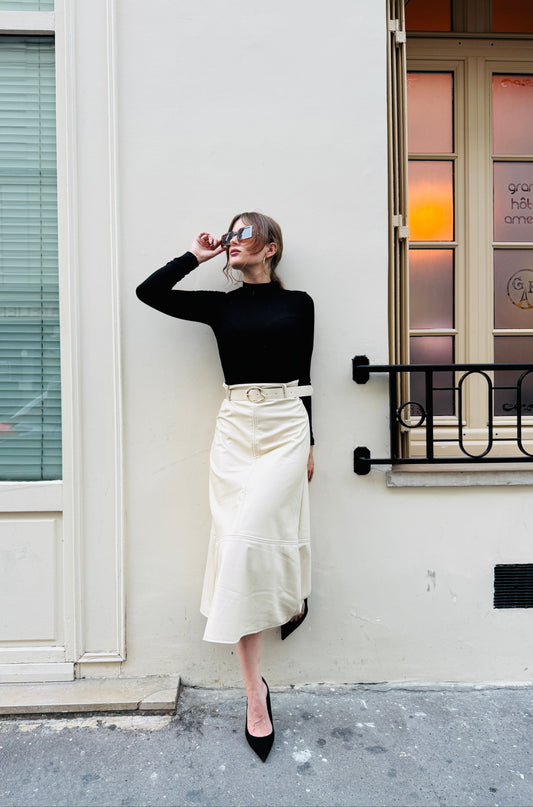 Jupe Inéra – avec ceinture