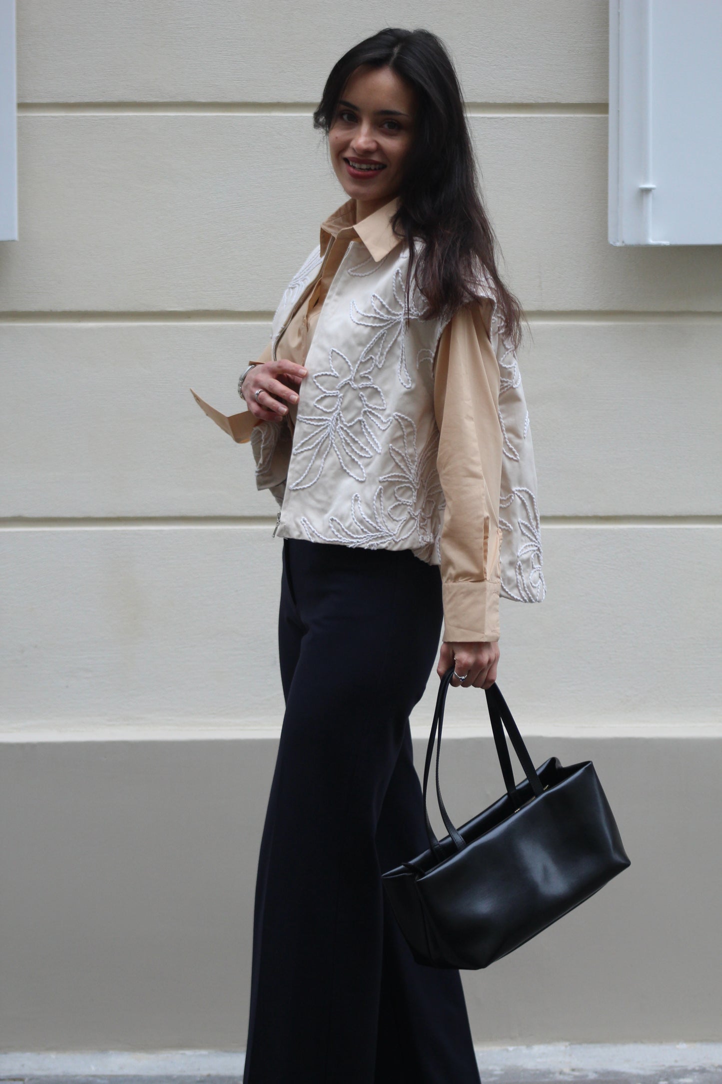 Gilet ÉLIA Brodé