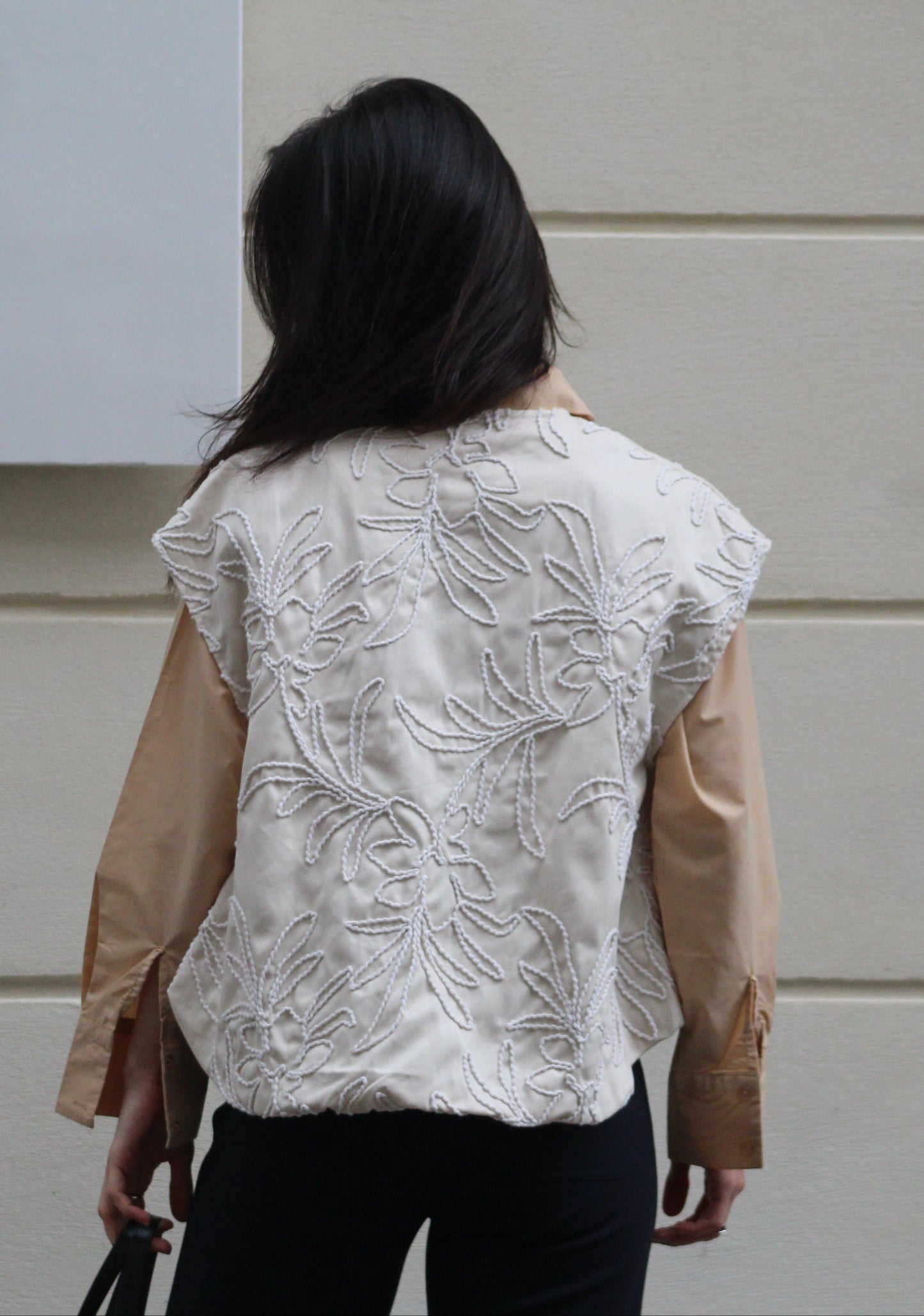 Gilet ÉLIA Brodé