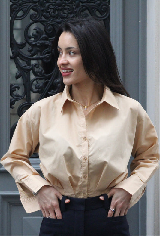 Chemise ALIX Sable chaud