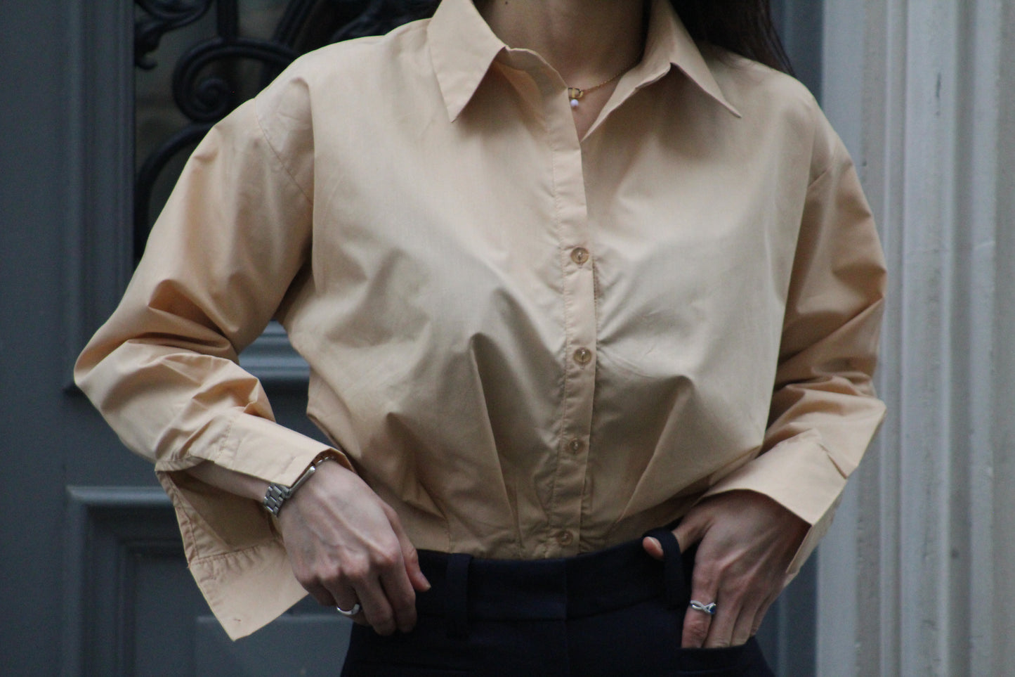Chemise ALIX Sable chaud