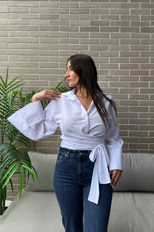 Chemise Riwa – Élégance structurée