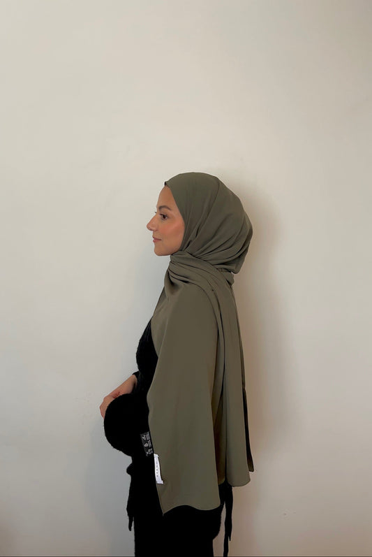 Zümra – Châle Kaki