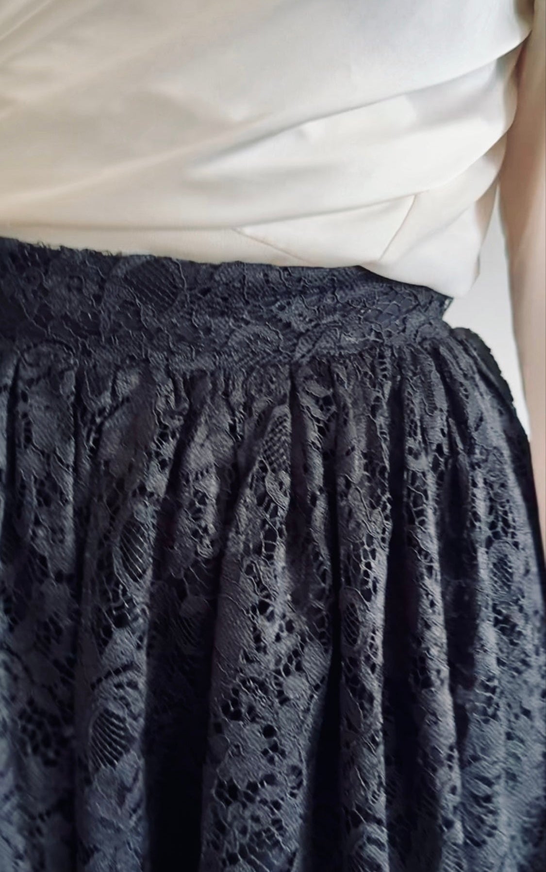 Jupe Esmée – Dentelle noire